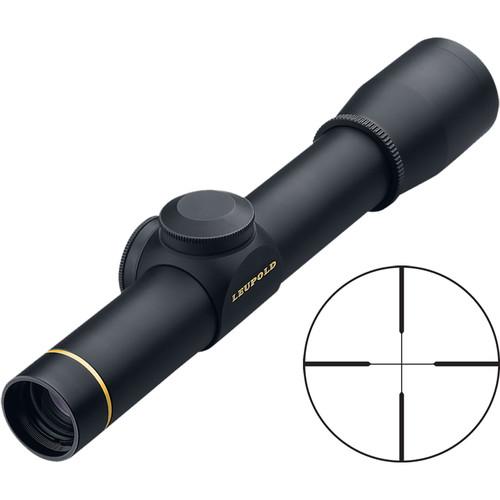 Leupold 2.5x20 FX-II Ultralight Waterproof & Fogproof Riflescope with Wide Duplex Reticle - Matte Black