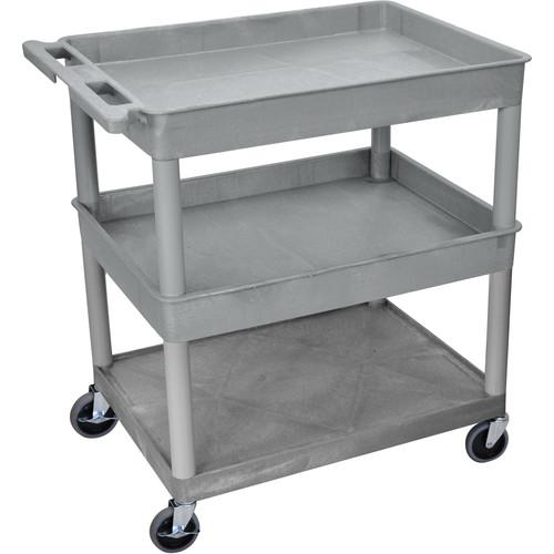Luxor 32x24" HD Utility Cart 3-Shelf