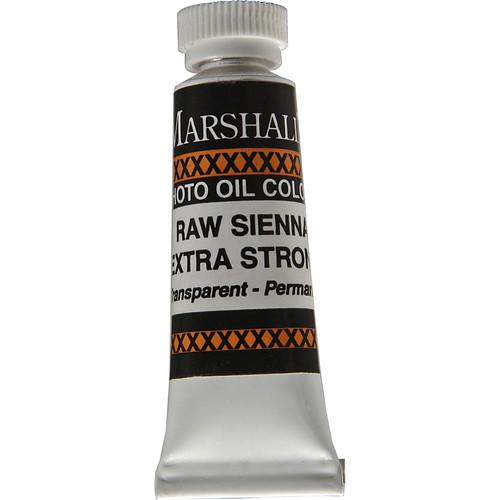 Marshall Retouching Oil Color Paint Extra Strong: Raw Sienna - 1 2x2" Tube