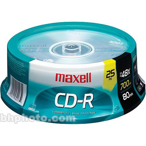 Maxell CD-R 700MB Write Once Recordable Disc