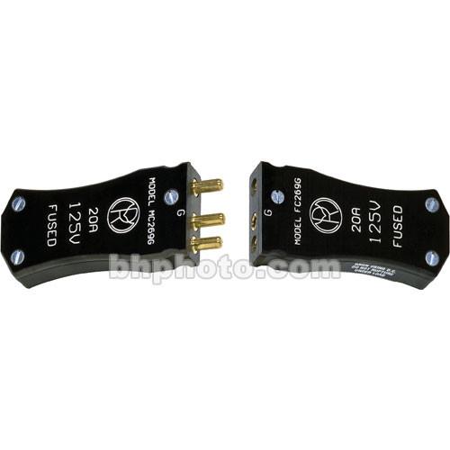 Mole-Richardson FC269G 20 Amp 125 Volt 3-Pin Connector - Fused