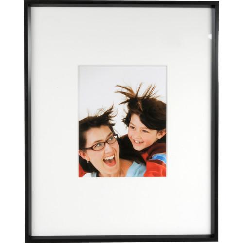 Nielsen & Bainbridge Gallery Frame - 16x20" Mat with 8x10" Opening, Centered - Black Metal