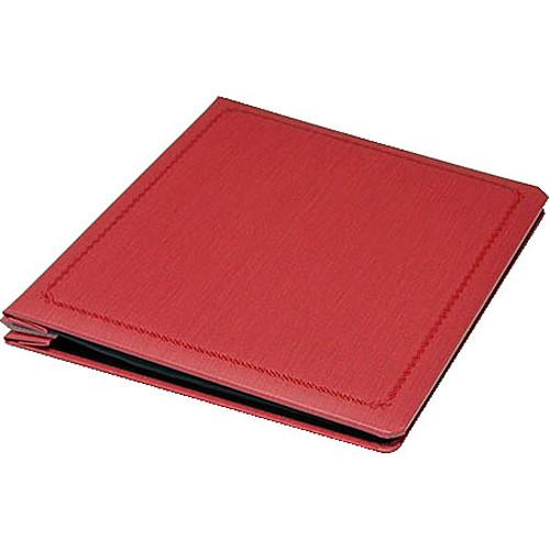 Print File Archival Post Bound Scrapbook - 8.5 x 11" - Burgundy Linen