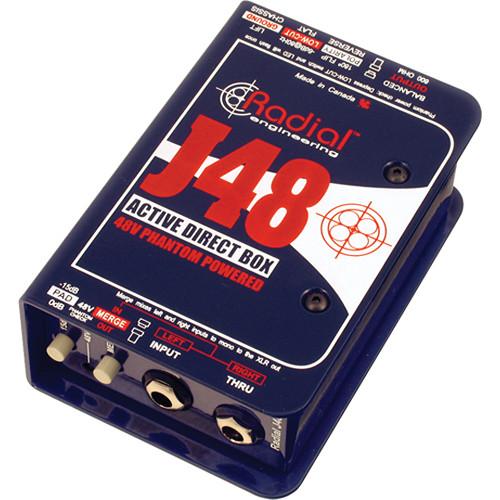 Radial Engineering J48 - Single Channel Active Direct Box