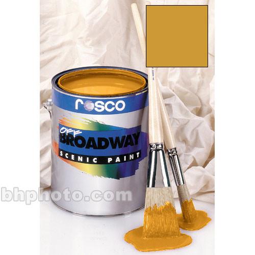 Rosco Off Broadway Paint - Bright Gold - 1 Quart