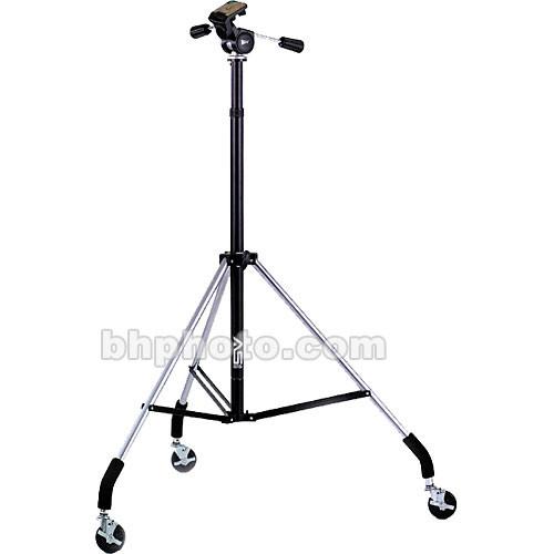 Smith-Victor Dollypod IV Wheeled Tripod w Pro-4 3-Way Head