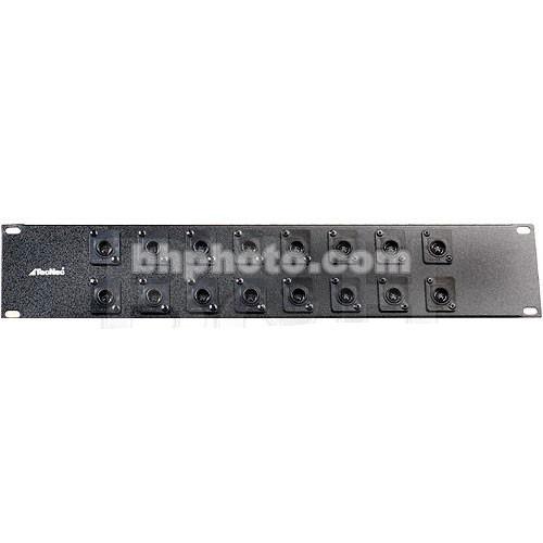 TecNec 16XS2RU Patchbay, Sixteen, Y C Female to Female , Rackmountable