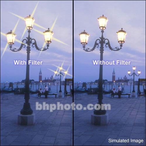 Tiffen 5 x 5" 4 Point 4mm Grid Star Effect Glass Filter