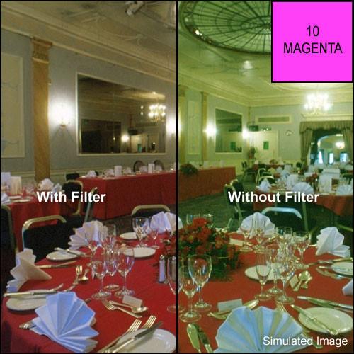 Tiffen 5 x 5" CC10M Magenta Filter