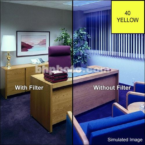 Tiffen 5 x 6" CC40Y Yellow Filter