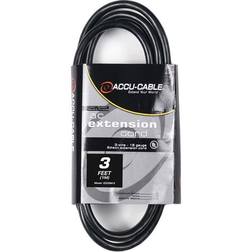 American DJ Accu-Cable Indoor-Outdoor General Purpose IEC Extension Cord