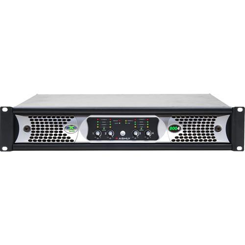 Ashly nXp800 4-Channel Multi-Mode Network Power Amplifier with Protea DSP Software Suite & AES3 Inputs