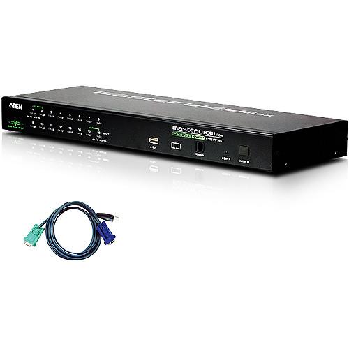 ATEN CS1716I 16-Port PS 2-USB KVM Over IP Switch with Kit