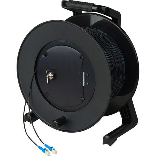 Camplex Simplex Single-Mode LC Fiber Optic Tactical Cable Reel