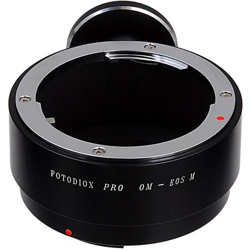 FotodioX Pro Lens Mount Adapter for Olympus OM-Mount Lens to Canon EF-M Mount Camera