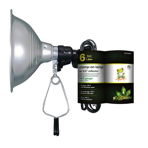 Go Green Clamp on Lamp with Reflector