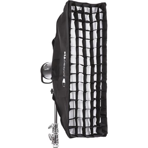 Interfit Heat-Resistant Strip Softbox with Grid