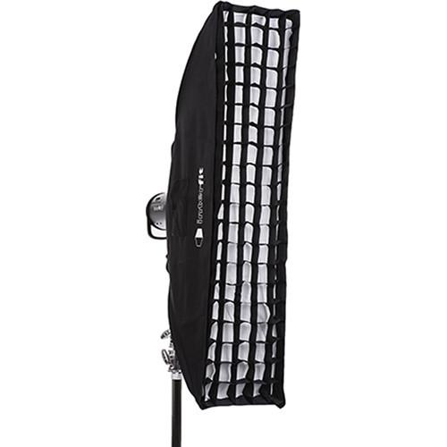 Interfit Heat-Resistant Strip Softbox with Grid