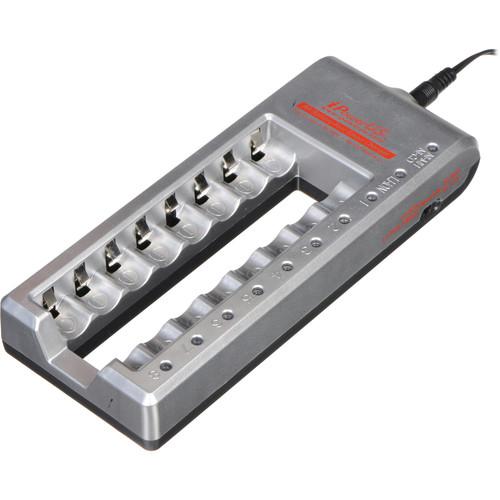 iPower 8-Bay AA Battery Fast Smart Charger for LiPo, Li-Ion, NiMH, and NiCD Cells