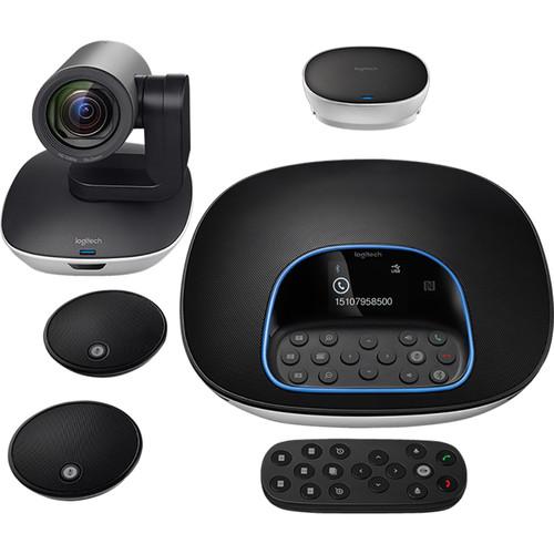 Logitech GROUP Videoconferencing System with Expansion Mics
