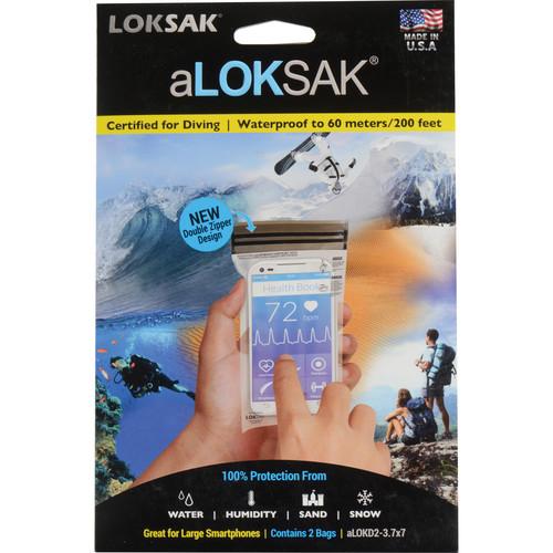 LOKSAK aLOKSAK Waterproof Bags - 3 x 7"