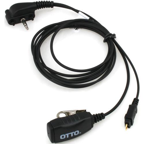 Otto Engineering E1-2W2VD131-VD Two Wire Earphone Kit for Vertex VX230 2-Way Radios