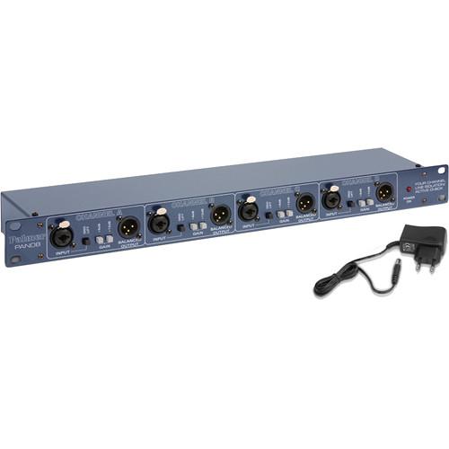 Palmer PAN 08 19" DI Line Isolation 4-Channel Active Box