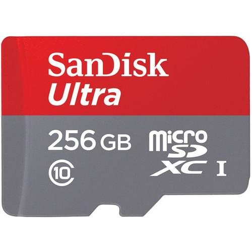 SanDisk 256GB Ultra UHS-I microSDXC Memory Card