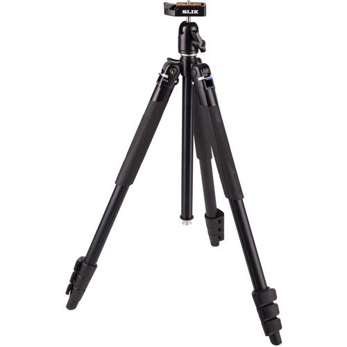 Slik Lite AL-420 Tripod with LED Center Column Flashlight