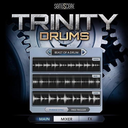 SONUSCORE Trinity Drums - Virtual Instrument