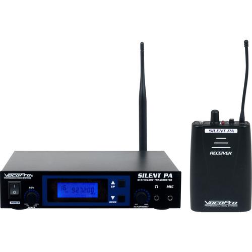 VocoPro SilentPA 16-Channel UHF Wireless Audio Broadcast System
