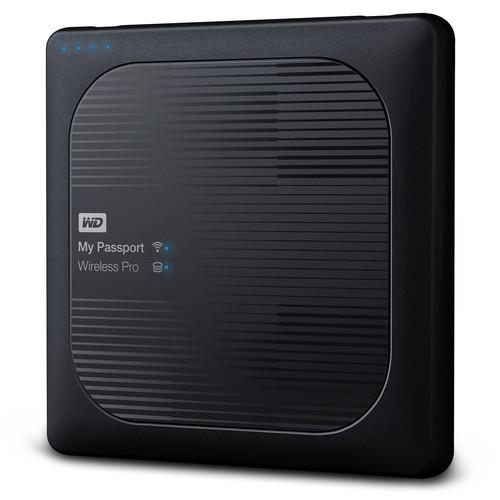 WD 2TB My Passport Wireless Pro USB 3.0 External Hard Drive