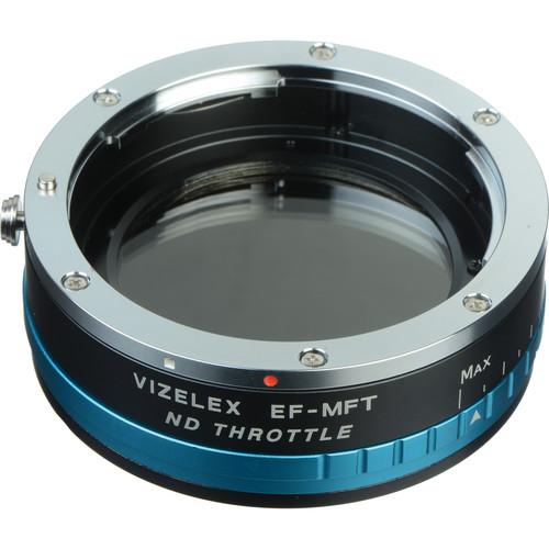 FotodioX Canon EF EF-S Lens to Micro Four Thirds Camera Vizelex ND Throttle Adapter