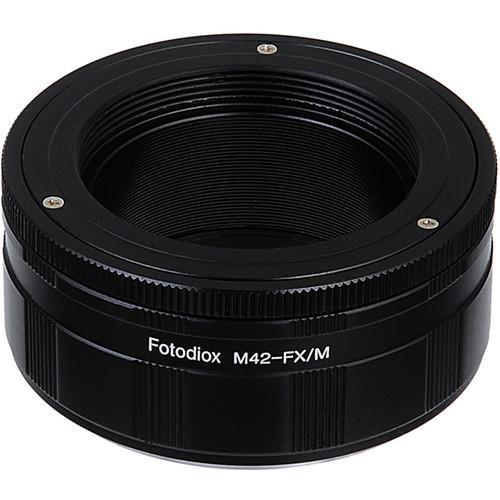FotodioX M42 Screw-Mount Lens to Fujifilm X-Series Camera Adapter with Macro