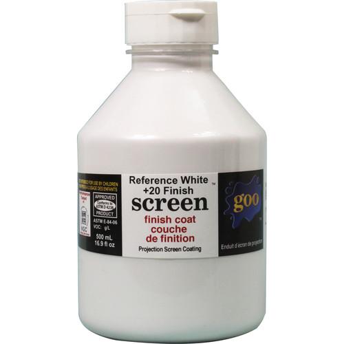 Goo Systems Reference White 20 Finish Coat Screen Goo