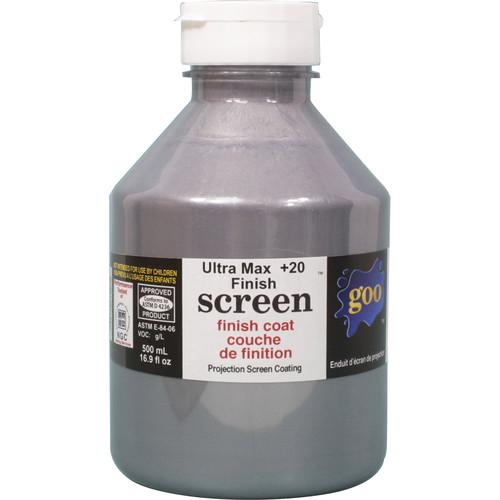 Goo Systems Ultra Max Contrast 20 Finish Coat Screen Goo
