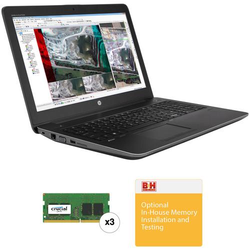 HP 15.6" ZBook 15 G3 Mobile Turnkey Workstation with 32GB RAM