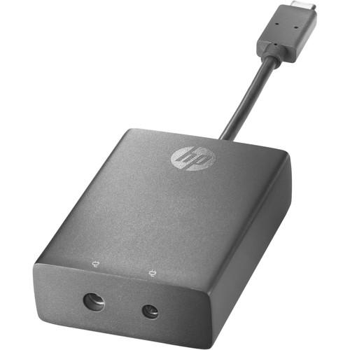 HP N2Z65AA#ABA USB Type-C to 3 and 4.5mm Adapter for Select HP Devices