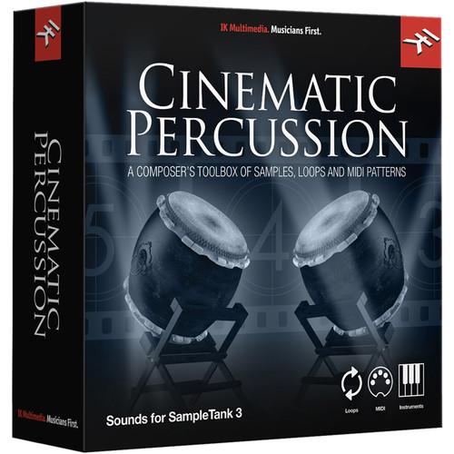 IK Multimedia Cinematic Percussion - SampleTank 3 Virtual Instrument