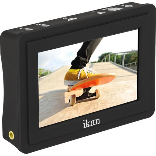 ikan VL35 3.5" 4K HDMI On-Camera LCD Monitor with Canon LP-E6 Battery Plate