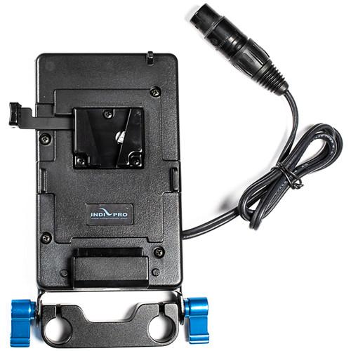 IndiPRO Tools V-Mount Plate for 4-Pin XLR Cameras & Devices