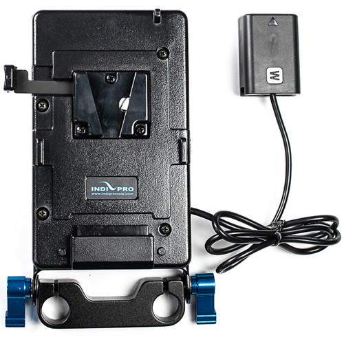 IndiPRO Tools V-Mount Plate with NP-FW50 Dummy Battery
