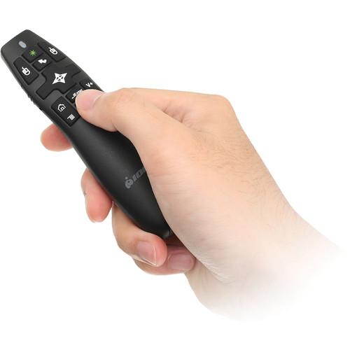 IOGEAR Greenpoint Pro 2.4GHz Gyroscopic Mouse with Laser Pointer