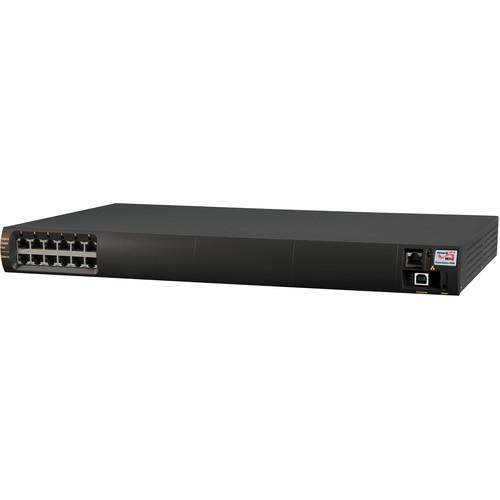 Microsemi PD-9506G 6-Port 4-Pair Gigabit EEPoE Midspan with AC DC Input