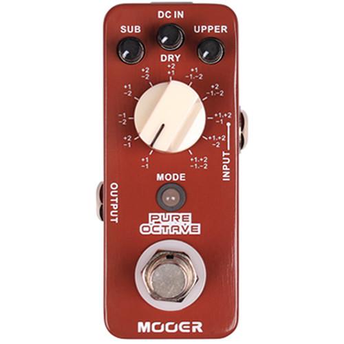 MOOER Micro Series Pure Octave Guitar Effects Pedal