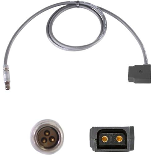 Nebtek 3-Pin Fischer Male to PowerTap Male from ARRI3 to PowerTap Power Cable