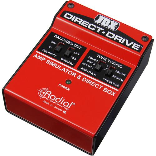 Radial Engineering JDX Direct Drive Amp Simulator and DI Box