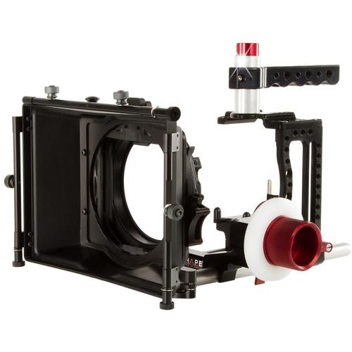 SHAPE XC10KIT Canon XC10 Camera Cage, 4x4 Matte Box, and Follow Focus Kit