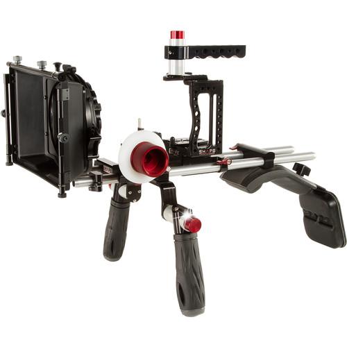 SHAPE XC10SMKIT XC10 Camera Cage, Shoulder Mount, Matte Box, & Follow Focus Kit
