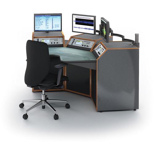 Winsted Three-Bay Spectrum Corner Console